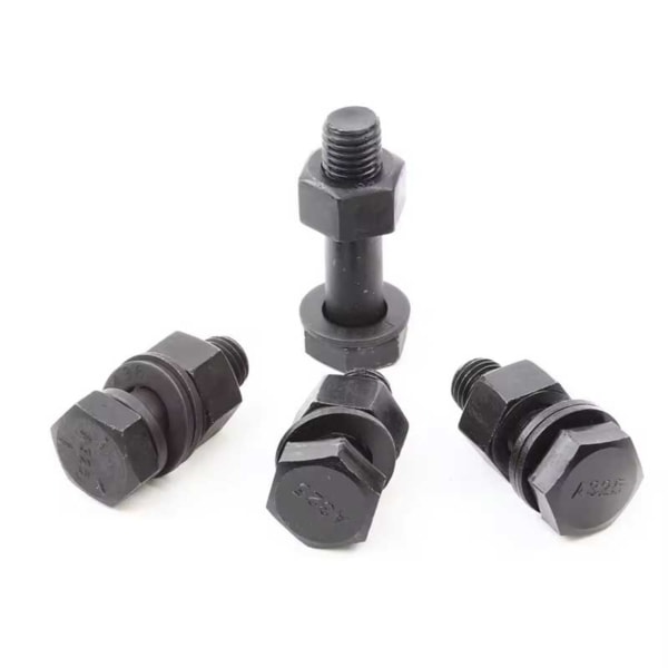 A325 black oxide high strength heavy hex structural bolts