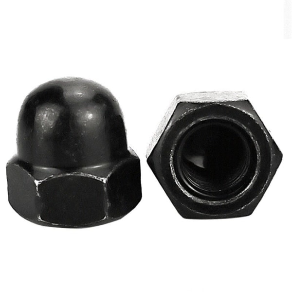 DIN1587 black oxide cap nut