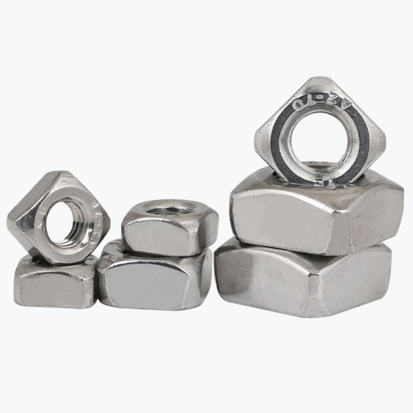 DIN577 Stainless Steel A2-70 A4-80 SS201 SS304 SS316 Square Nuts