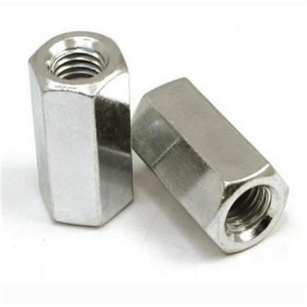 DIN6334 stainless steel hex coupling nut