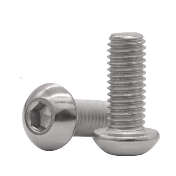 ISO7380 Stainless Steel A2-70 A4-80 SS201 SS304 SS316 Button Head Hex Socket Bolts