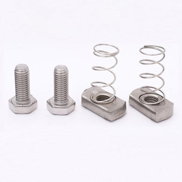 Stainless Steel A2-70 A4-80 SS201 SS304 SS316 Spring Channel Nuts