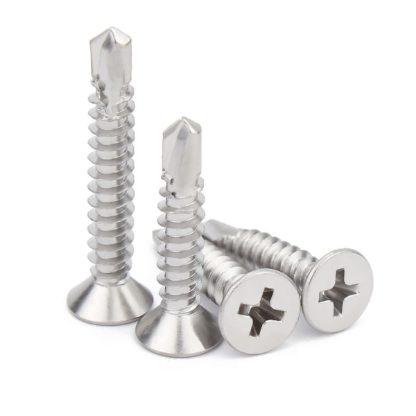 Stainless Steel Countersunk CSK Flat Head Drill Screw Self-drillng Screws