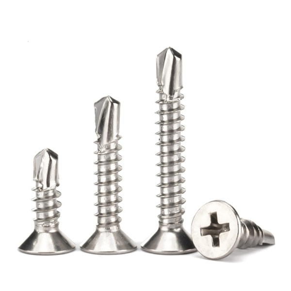 Stainless Steel Countersunk CSK Flat Head Drill Screw Self-drillng Screws
